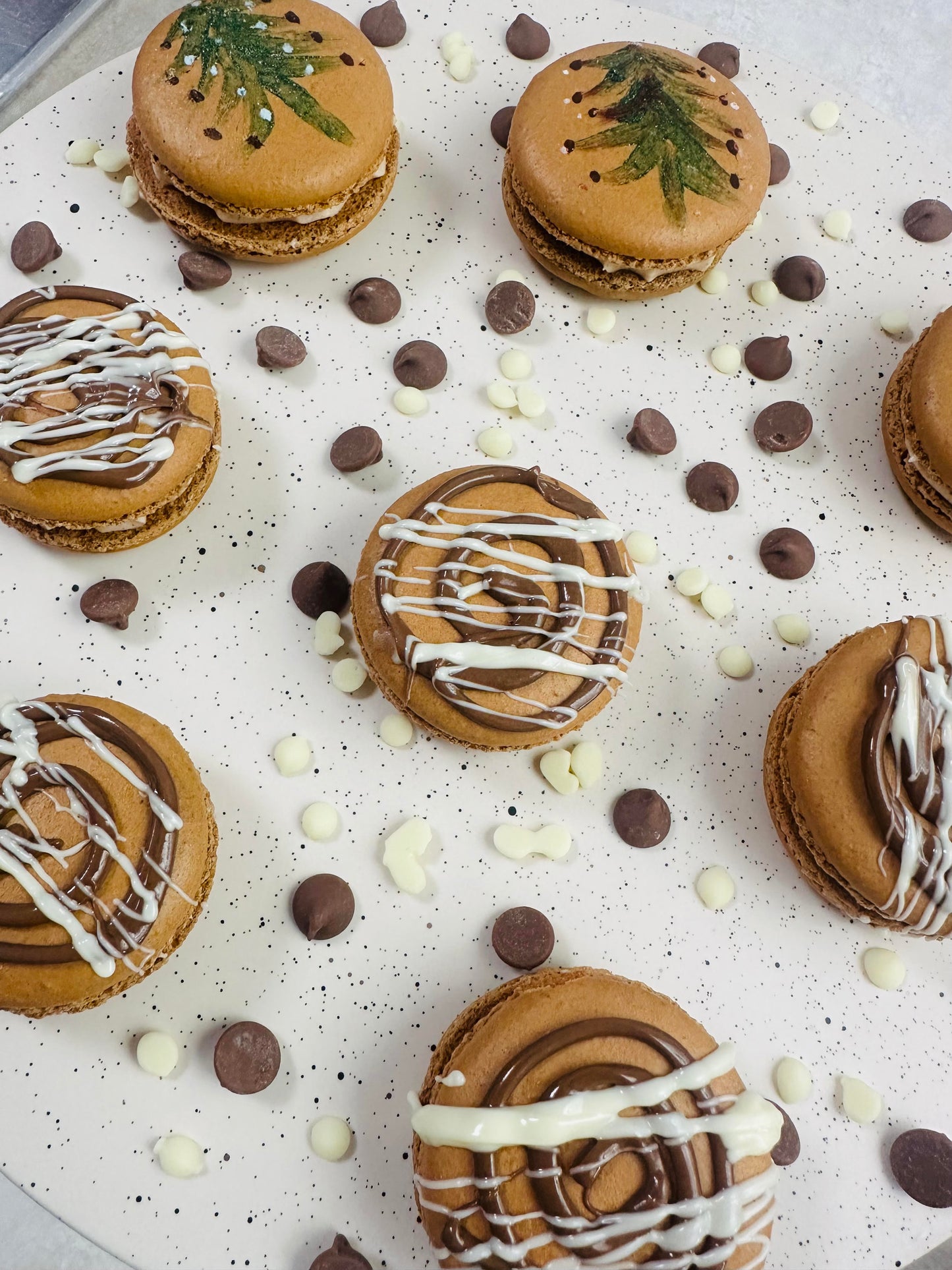 4 Macarons